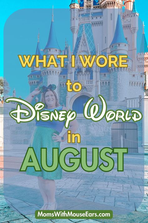 Traveling to Disney during summer time? Know exactly what to wear and what to pack for Disney World during the summer months of June, July, and August. From comfortable clothes that will keep you cool in the Florida heat, to outfits perfect for enjoying the parks, I've got you covered! Disney World in June | Disney World in July | Disney World in August | What should I wear to Disney World in July? | Theme Park Summer | Disney World Weather | Disney World outfits, Disney World tips and tricks Disney World Summer Outfits, Disney In August, Theme Park Outfit Summer, Outfits For Disney World, Disney Outfits Summer, Pack For Disney World, What To Pack For Disney, Walt Disney World Outfits, Disney World Outfits Summer