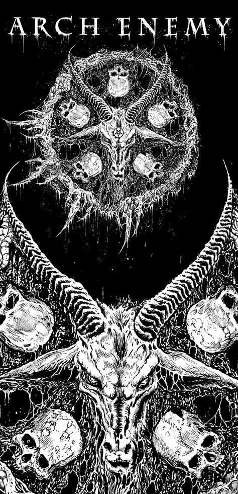 RIDDICKART » 2017 » October Skull Art, Black Metal Art, Arte Punk, Grunge Art, Dark Art Drawings, Arte Obscura, Edgy Wallpaper, Dark Art Illustrations, Dots Art