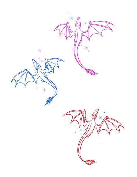 Simple Small Dragon Tattoo, Minimal Tattoo Dragon, Dragon Doodle Tattoo, Small Detailed Dragon Tattoo, Got Tattoo Ideas, Simple Line Dragon Tattoo, Simple Dragon Sketch, Fineline Dragon Tattoo, Little Dragon Tattoo