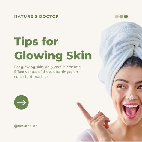 Remember, healthy skin starts from within. Incorporate these habits into your daily routine for a natural glow! 🌟Follow @natures_dr for more! Tips For Skin Care Routine, Beauty Promotion Design, Skincare Products For Glowing Skin, Skin Care Ads, Skincare Social Media, Hair Fall Remedy, Glasses Of Water, Beauty Skin Quotes, Hair Fall Solution