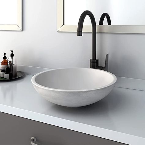 Bathroom Bowl Sink Ideas, Sink On Top Of Vanity Bathroom, Cute Small Bathroom Ideas Decor, Bathroom Bowl Sinks, Bathroom Sink Bowl, Top Mount Bathroom Sink, Bowl Sink Bathroom Vanities, Bowl Sink Bathroom, Above Counter Bathroom Sink