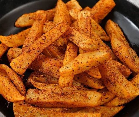 Peri Peri French Fries, Peri Peri, Onion Rings, French Fries, Chicken Wings, Carrots, Meat, Chicken, Ethnic Recipes