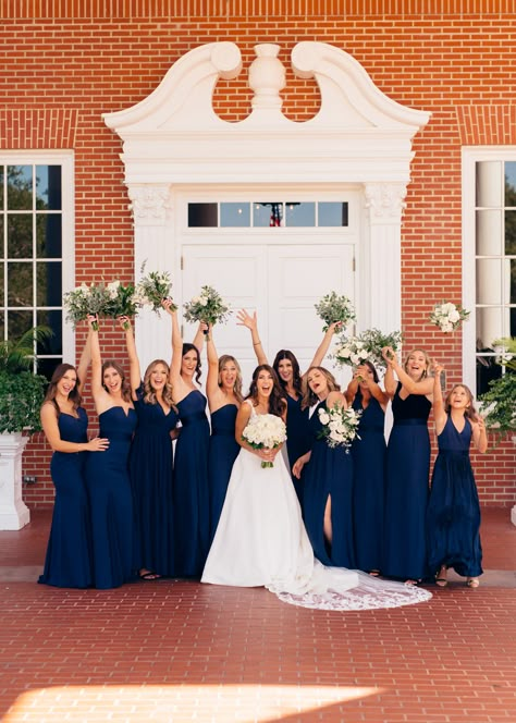 Navy Bridal Parties, Dark Blue Bridesmaid Dresses, Royal Blue Bridesmaids, Dark Blue Wedding, Navy Blue Bridesmaids, Royal Blue Bridesmaid Dresses, Wedding Bridesmaids Dresses Blue, Navy Blue Bridesmaid Dresses, Royal Blue Wedding