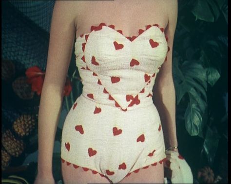 Stills – British Pathé Lizzie Hearts, The Cardigans, Look Retro, My Funny Valentine, Creation Couture, Red Hearts, Red Aesthetic, White And Red, Up Girl