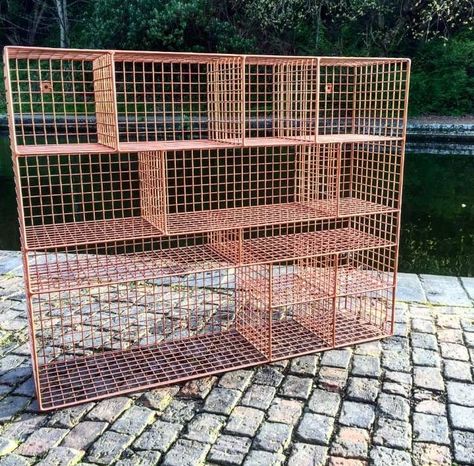 Apple crate shelves