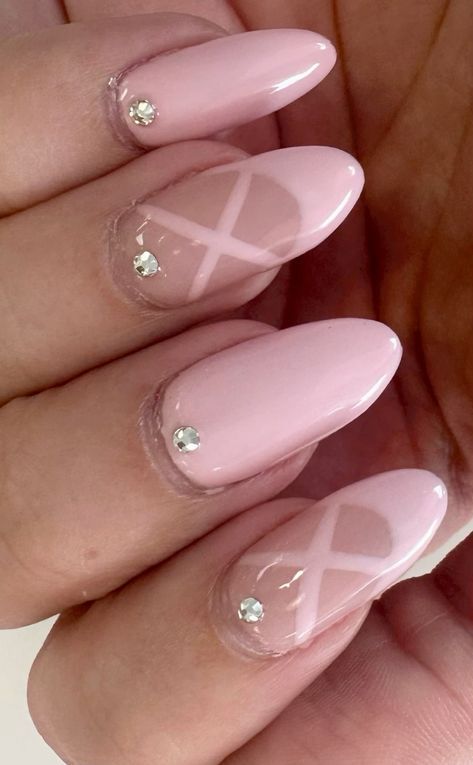 Coquette Nails, Cute Pink Nails, Ballet Nails, Simple Gel Nails, Her Nails, Really Cute Nails, Soft Nails, Pink Nail Polish, White Nail