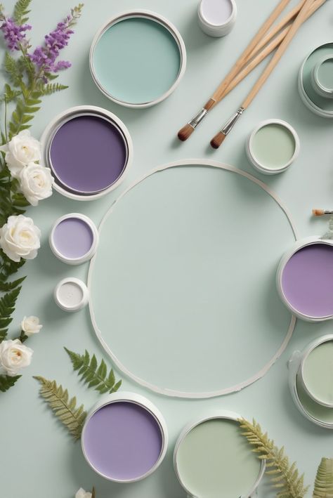 Explore the perfect combinations of Sherwin Williams palettes featuring the captivating tones of Fern Green and Orchid Purple. Elevate your room's design with these top 5 color schemes.
#ad  


#kitchen
#wallpaint2024
 #color2024
 #DIYpainting
 ##DIYhomedecor
 #Fixhome Colors With Terracotta, Lavender Color Scheme, Painting Kids Furniture, Ad Kitchen, Statement Furniture Pieces, Green And Lavender, Colorful Kitchen Decor, Top Paintings, Sherwin Williams Colors