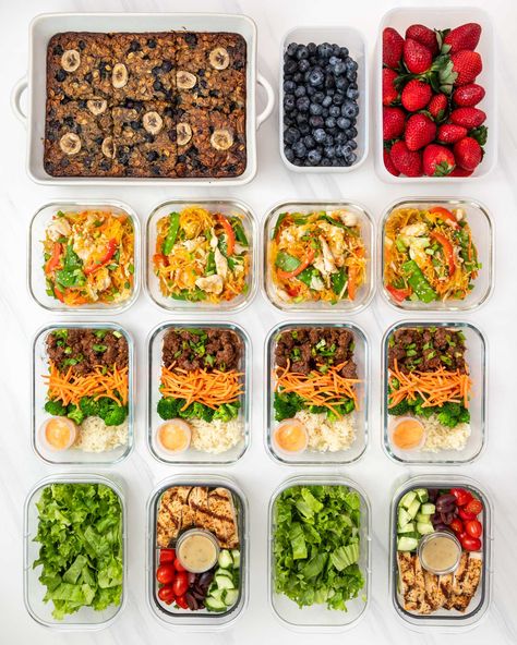 Weekly Meal Plan - January 7th, 2024 Weekly Meal Plan Breakfast Lunch Dinner, January Healthy Meal Plan, Buddha Bowl Meal Prep, Weekly Menu Ideas, Lunchbox Meals, Menu For The Week, Healthy Meal Plan, Weekly Meal Plans, Meal Box