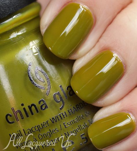 China Glaze Avant Garden “Blooming Brights” for Spring 2013 Swatches Olive Nails, Bright Nail Polish, Avant Garden, China Glaze Nail Polish, Nail Polish Swatches, Cosmetics Products, Mean Green, Garden Spring, Foundation Colors