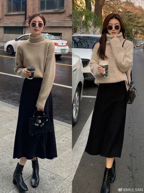 Hongkong Winter Outfit Ideas, Japan Work Outfit Women, Hongkong Outfit Travel Winter, Hanoi Outfit, Japan Outfits Spring, Japan Fall Outfit, Korea Winter Fashion, Korean Autumn Outfit, Taiwan Outfit