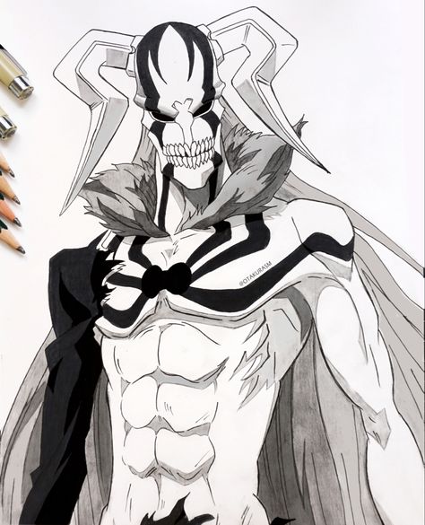 Kurosaki ichigo drawing hollow Ichigo Sketch Pencil, Ichigo Drawing Pencil, Bleach Drawing Sketch, Bleach Ichigo Drawing, Ichigo Sketch, Anime Drawing Sketches Manga, Ichigo Drawing, Bleach Sketch, Ichigo Vasto Lorde