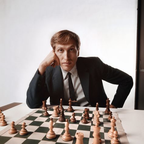 Notable March 9 Celebrity Birthdays | Chess savant Bobby Fischer, Puerto Rican actor Raul Julia, free jazz movement innovator Ornette Coleman, popular crime novelist Mickey Spillane, and Italian explorer Amerigo Vespucci all celebrated their birthdays on March 9. Chess Quotes, Bobby Fischer, Chess Master, Girl Scout Swap, Girl Scout Leader, Girl Scout Crafts, Chess Players, Eagle Scout, Today In History