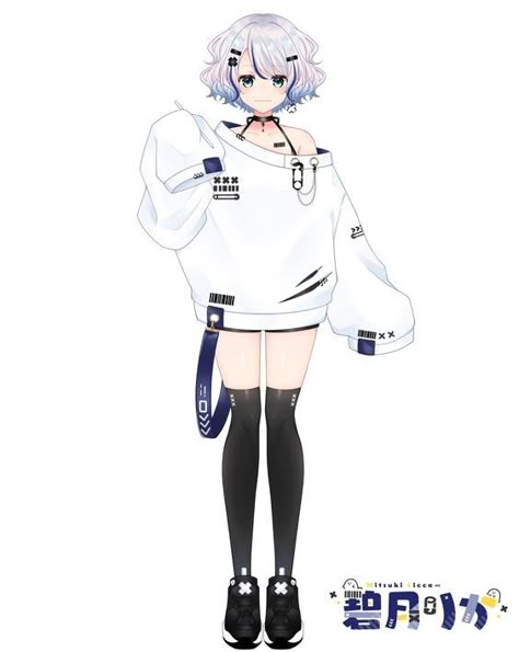 Vtuber Body Base, Vtuber Outfit Ideas, Emo Designs, Vtuber Model, Female Character Concept, Anime Baby, 영감을 주는 캐릭터, Character Outfits