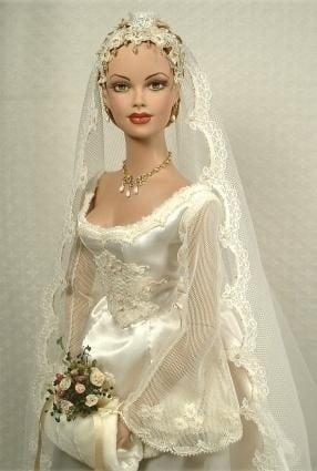 Milk Fruit, Barbie Bridal, Barbie Wedding Dress, Wedding Doll, Barbie Bride, Chic Chic, Barbie Wedding, Barbie Gowns, Im A Barbie Girl