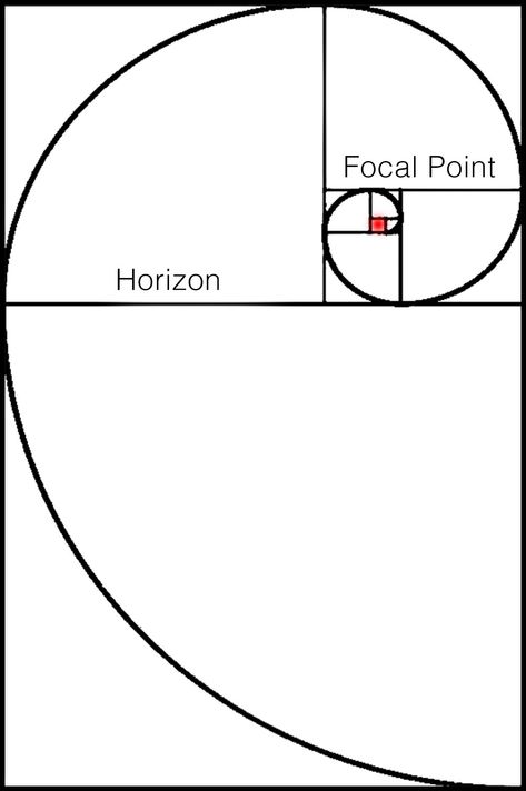 Composition Photography Ideas, Golden Ratio Art, Composition Examples, Landscape Composition, Golden Section, The Rule Of Thirds, Photography Rules, Composition Techniques, Digital Photography Lessons