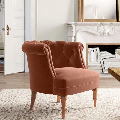 Kelly Clarkson Home, Linen Armchair, Living Room Furniture Chairs, Convertible Sofa, Upholstered Side Chair, Chesterfield Chair, Exposed Wood, Velvet Armchair, Kelly Clarkson