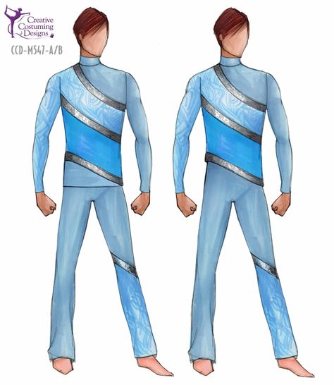 Creative Costuming Designs, Color Guard Uniforms, Ocean Outfits, Skating Outfit, Ice Skating Costumes, Skating Costumes, Winter Guard, Figure Skating Costumes, Star Tours