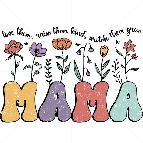 Tela, Mothers Day Sublimation Ideas, Mother’s Day Graphic, Sublimation Shirt Designs, Mom Sublimation Designs, Kids Christmas Coloring Pages, Father's Day Activities, For Mom, Floral Words