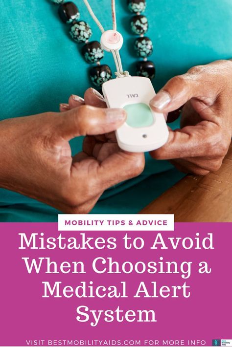 Thinking of buying a medical alert system? In this guide, we uncover the common mistakes to avoid when choosing a medical alert system. #MedicalAlertSystem #SeniorLiving #SeniorSafety Alert Program, Life Alert, Medical Alert Necklace, Mobility Aids, Medical Alert, The Common, Medical