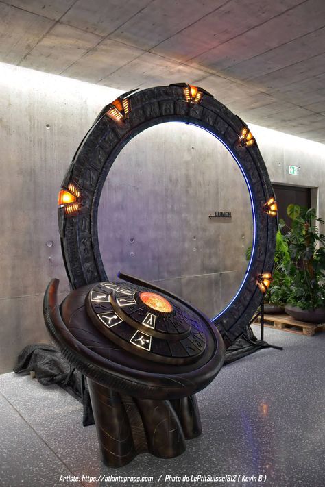 Stargate Memes, Destination Imagination, Star Gate, Stargate Universe, Miniature Bases, Led Clock, Stargate Sg1, Stargate Atlantis, Space Decor