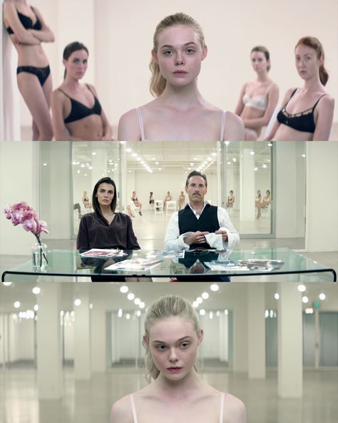 The Neon Demon (2016), directed by Nicolas Winding Refn. Starring Elle Fanning, Jena Malone, Keanu Reeves, Bella Heathcote and Abbey Lee Kershaw Neon Demon Movie, Elle Lee, Bella Heathcote, Nicolas Winding Refn, John Wesley Shipp, Neon Demon, The Neon Demon, Jena Malone, Robert Englund