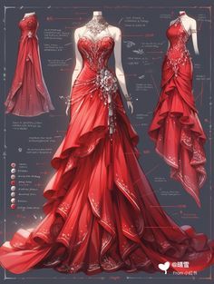 Wedding Dress Drawing, Fashion Outfits Winter, Gaun Abad Pertengahan, Old Fashion Dresses, Fantasy Dresses, Fashion Drawing Dresses, Dress Design Sketches, Fashion Illustration Dresses, Fashion Enthusiast