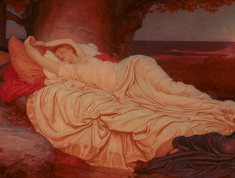 Cymon and Iphigenia, 1884 by Lord Frederic Leighton :: | Art Gallery of NSW Lord Leighton, Romanticism Paintings, Frederick Leighton, Frederic Leighton, Pre Raphaelite Art, Victorian England, Rennaissance Art, Current Obsession, Art Details