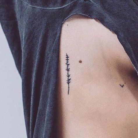 Minimalist Tattoo Meaning, Cage Tattoos, Tiny Tats, Typography Tattoo, Ribcage Tattoo, Hawaiian Tattoo, Inspiration Tattoos, Tattoos Geometric, Disney Tattoo