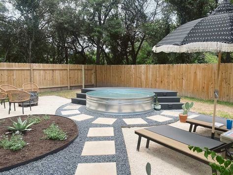 Texas Stock Tank Pool Package - Stock Tank Love Galvanized Stock Tank, Cowboy Pool, Stock Pools, Stock Tank Pool Diy, Tank Pool, Pool Heater, Stock Tank Pool, Stock Tank, Pool Installation