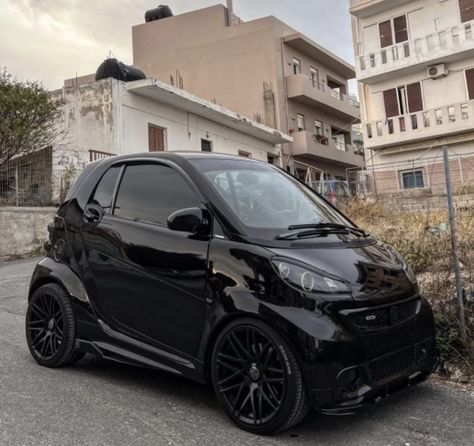 Smart Car Modified, Smart Brabus, Smart Cars, Future Cars, Real Car, Smart Fortwo, Smart Auto, Smart Car, Electric Vehicles