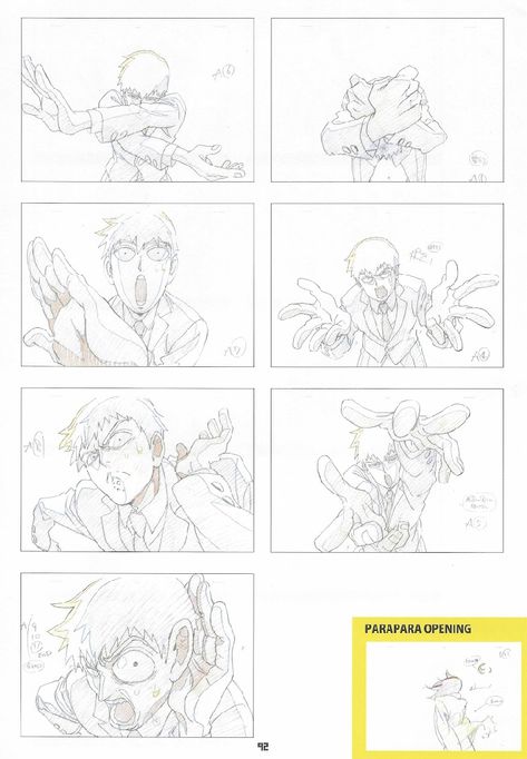 Mob Psycho100 Official Art, Cringe Core, Animation Frames, Reigen Arataka, Drawing Help, Storyboard Illustration, Animation Storyboard, Comic Tutorial, Frame By Frame Animation