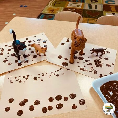 Pets Art And Craft Preschool, Vets Activities For Preschool, Dogs Eyfs Activities, Home Pets Preschool Activities, Pet Sensory Activities, Cats And Dogs Preschool Theme, Pets Centers Preschool, Learning About Pets Preschool, Pets Study Activities