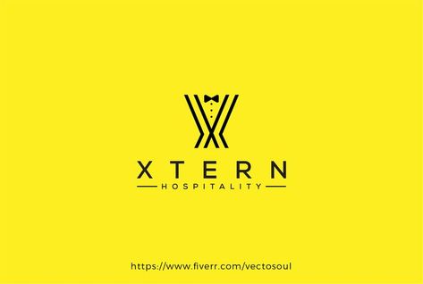 This logo is best suited for hotel business, guest house, hospitality service, and restaurant service provider. This is a letter logo design called "Xtern hospitality'' what do you think about this logo design? Give your valuable feedback. Hospitality Logo, A Letter Logo Design, A Letter Logo, Line Art Logo, Hotel Business, Restaurant Service, Minimalist Business Logo, Service Logo, Great Logos