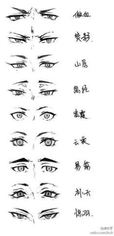 references-eyes67 Mata Manga, Manga Eyes, 얼굴 드로잉, Eye Drawing Tutorials, Drawing Eyes, 얼굴 그리기, Seni Dan Kraf, Drawing Faces, Male Eyes