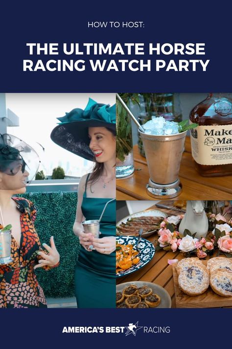 Horse Racing Party Ideas, Horse Racing Party Decorations, Horse Race Party, Sports Viewing Party, Horse Racing Party, Horse Race Game, The Breeders, Horse Races, Stick Horses