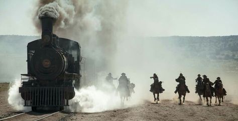 Scene from The Lone Ranger Roundtable Discussion, Armie Hammer, The Lone Ranger, Western Aesthetic, Lone Ranger, New Mexican, Walt Disney Pictures, Train Pictures, Celebrity Design