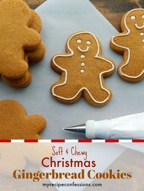 Gingerbread Cookie Icing, Icing For Gingerbread Cookies, Best Gingerbread Cookie Recipe, Best Frosting Recipe, German Gingerbread, Easy Gingerbread Cookies, Best Gingerbread Cookies, Gingerbread Cookie Dough, Cookie Decorating Icing