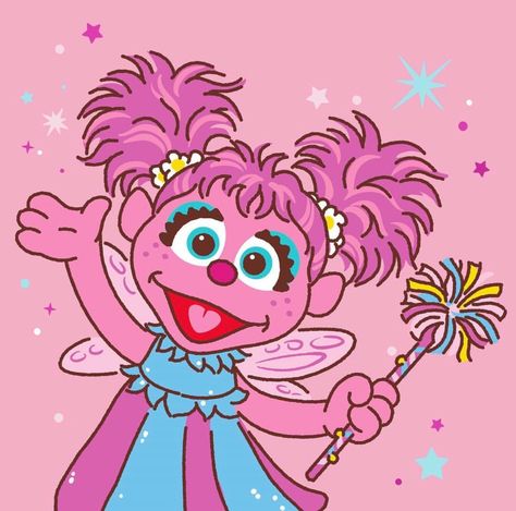 Abby Cadabby - Seasame Street Abby Cadabby Party, Sesame Street Coloring Pages, Gingerbread Man Coloring Page, Cinderella Wallpaper, Abby Cadabby, Sesame Street Birthday Party, Sesame Street Birthday, Illustration Quotes, Cute Emoji Wallpaper