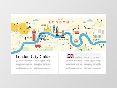 Guidebook Design, City Guide Design, Travel Brochure Design, Map Layout, City Magazine, Infographic Design Layout, Graphic Design Cards, Booklet Design, Magazine Layout Design