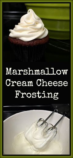 I have seen different recipes- some called for just Marshmallow and Cream Cheese, some had different amounts of butter, or powdered sugar or none. I experimented a little and came up with this recipe. (It could be used as a filling as well because its not overly sweet.) It pipes soft- and sets up really nicely in the fridge. Look at the way it whips up- so shiny and smooth and delicious! Marshmallow Cream, Icing Recipe, Banana Split, Yummy Sweets, Frosting Recipes, Food Cakes, Cakepops, Cheese Frosting, Sweets Treats