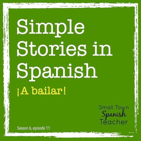 Simple Stories in Spanish – Small Town Spanish Teacher Spanish Short Stories, Spanish Podcasts, Spanish Stories, Spanish Conversation, Spanish Holidays, Spanish Reading, Thank You For Listening, Spanish Learning, Spanish Language Learning