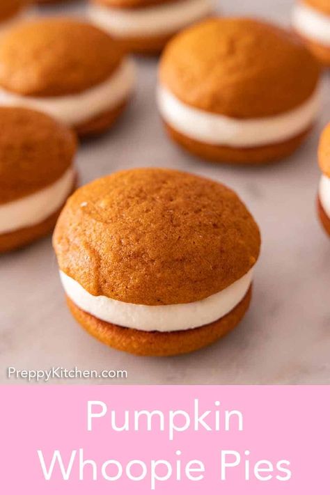 Easy Pumpkin Whoopie Pies, Pumpkin Woopie Cookies, Pumpkin Whoopie Pies With Buttercream, Mini Pumpkin Whoopie Pies, Amish Pumpkin Whoopie Pies, Pumpkin Whoopi Pies, Pumpkin Whoopie Pie, Pumpkin Spice Whoopie Pies, Pumpkin Whopper Pies