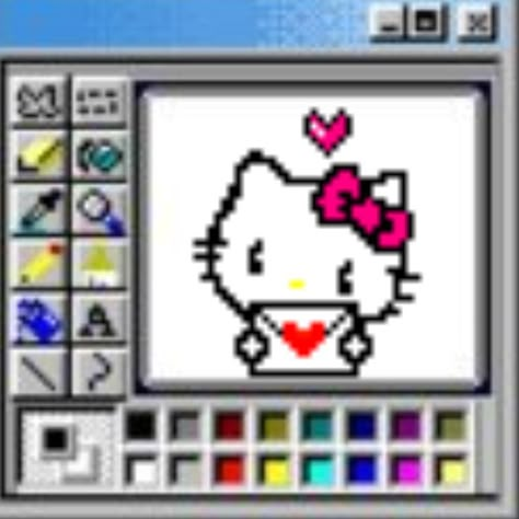 Scene Core Pfp, Hello Kitty Scene, 2000s Hello Kitty, Pfp Hello Kitty, Core Pfp, Sanrio Pfp, Webcore Aesthetic, Animecore Webcore, Hello Kitty Pfp