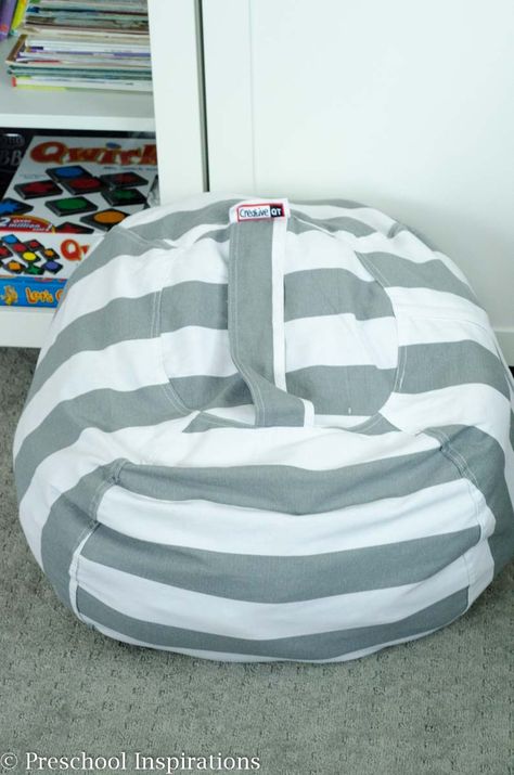 How To Store Soft Toys, Bean Bag Stuffed Animal Storage, Soft Toy Bean Bag Storage Pattern, Stuffed Animal Storage Bean Bag Chairs, Soft Toy Storage Ideas, Cheap Bathroom Storage, Bean Bag Storage, Nursery Stuffed Animals, Storing Stuffed Animals