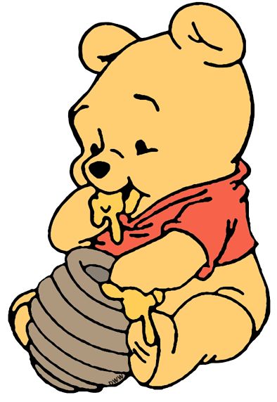 Disney Drawing Tutorial, Winnie The Pooh Cartoon, Disney Babies, Bear Paintings, Color Graphing, Simple Cartoon, Jungle Theme, Halloween Clipart, Pooh Bear