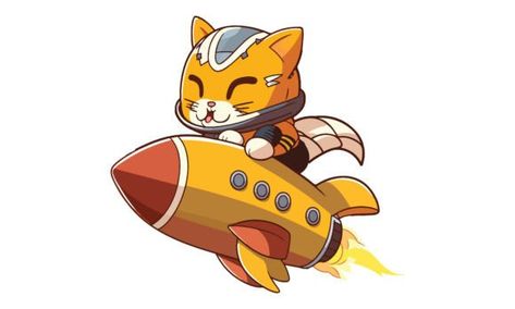 Tiger Riding a Rocket Vector Rocket Illustration, Rocket Ride, Printable Illustrations, The Tiger, Creative Fabrica, Rocket, Linux, Click Here, Mac