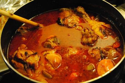 Haitian Chicken In Sauce Recipe - Food.com - 148363 Haitian Chicken, Yellowtail Recipe, Chicken In Sauce, Baby Food Recipes Stage 1, Costa Rican Food, Top Secret Recipes, Haitian Food Recipes, Caribbean Cuisine, Nut Recipes