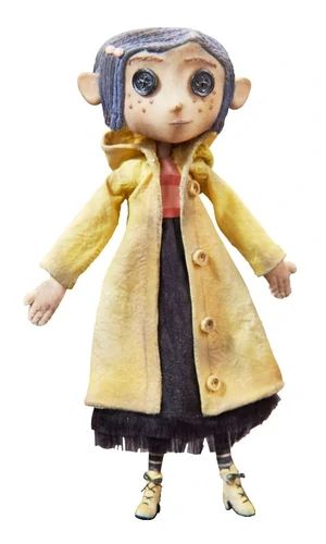 The Doll | The Evil Wiki | Fandom Fimo, Coraline Button Eyes, Coraline Characters, Coraline Drawing, Coraline Art, Coraline Movie, Coraline Aesthetic, Coraline Doll, Doll Drawing