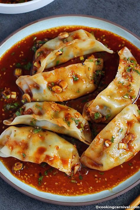 If you love dumplings and want to take them up a notch, you must try this amazing dumpling sauce. It’s simple yet bursting with delicious flavors that perfectly balance sweet, salty, and spicy notes. This sauce is not just perfect for dumplings but also goes well with other dishes like gyoza, potstickers, spring rolls, wontons, and momos. #dumplingsaice #gyozasauce #wontonsauce #chinesedumplingsauce Dumpling Dipping Sauce, Asian Food Photography, Dumpling Sauce, Easy Dumplings, Gluten Free Sauces, Best Dumplings, Salty Foods, Wontons, Dumpling Recipe