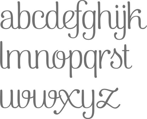 Writing Fonts Alphabet, Fancy Fonts Alphabet, Cursive Fonts Alphabet, Handlettering Fonts, Cute Fonts Alphabet, Bubble Writing, Bubble Letters Alphabet, Diy Lettering, Teaching Cursive